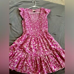 Universal Thread Tropical pink dress with pockets!